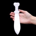 Selenite Lrg Ritual Knife - Spiral (25cm) - Image 4