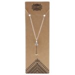 Gemstone Classic Point Pendant - Rock Quartz - Image 2