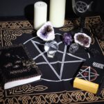Esoteric Fringed Altar Cloth -  Pentagon - Image 2