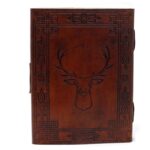 Leather Stag Notebook (6x8") - Image 3