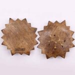 Engraved and Brass Zodiac Sign Incense Burner - Sun - Image 2