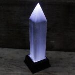 Selenite Pencil Point Tower - 20 cm - Image 3