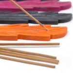 Leaf Coloured Ashcatcher 10" - Mango Wood - Image 4