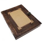 Huge Customisable Visitor Leather Book 10x13 (200 pages) - Image 2