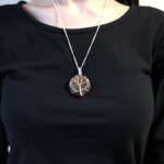 Tree of Life Gemstone Necklace - Tiger Eye - Image 2