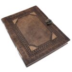 Huge Customisable Visitor Leather Book 10x13 (200 pages) - Image 3