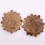 Engraved and Brass Zodiac Sign Incense Burner - Sun - Image 4