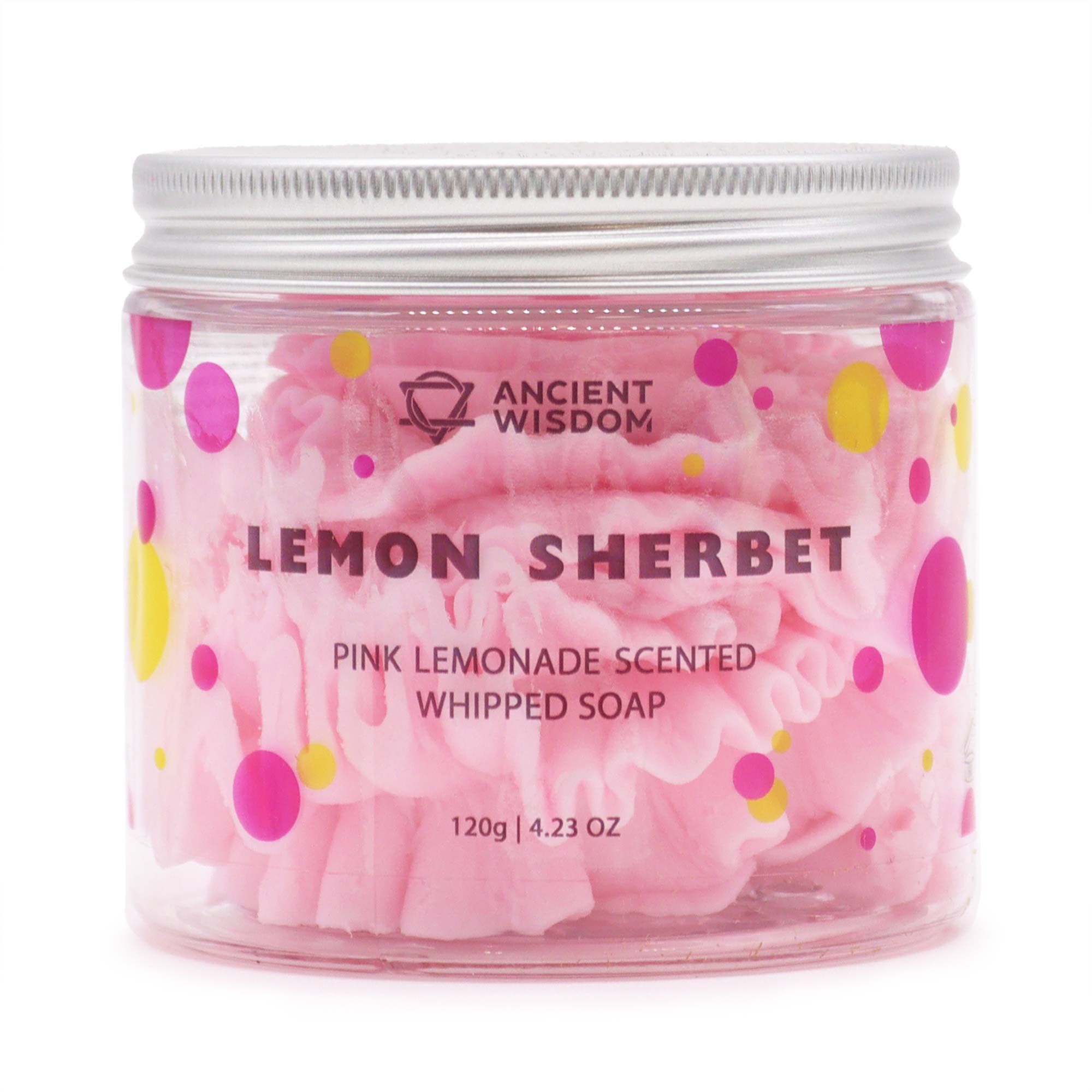 bG9jYWw6Ly9tZWRpYS85TS9BRS82MFIzMEMxRzZSVzNBRTlNLzMyYmNkNmYzLmpwZWc-3.jpg Pink Lemonade Whipped Soap 120g - Image 1
