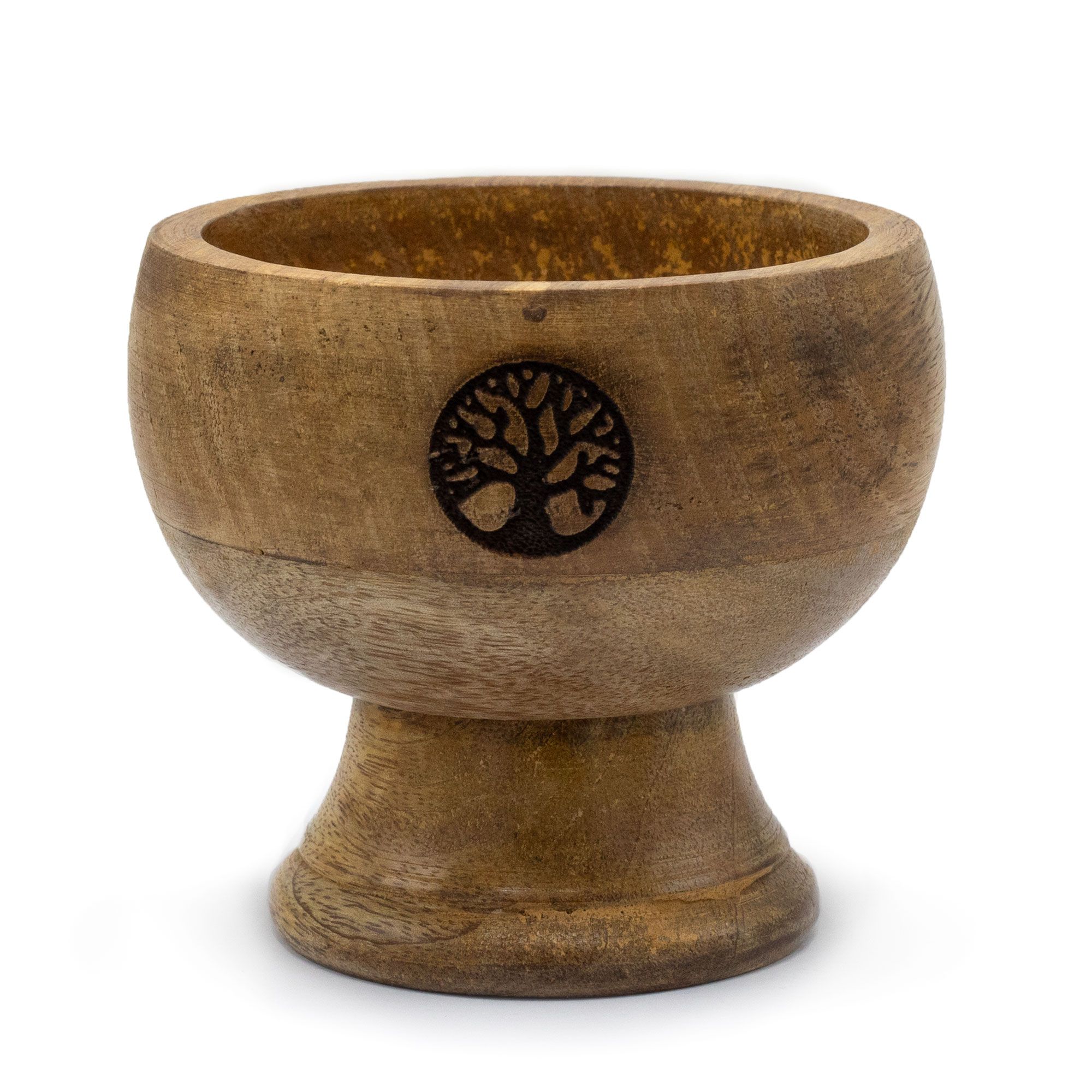 bG9jYWw6Ly9tZWRpYS85Ti8wRC82MFIzMEMxRzZXVDMwRDlOL2Y3YTIzOGIwLmpwZWc-2.jpg Lrg Ritual Bowl Incense Cone Holder 11x6.cm - Tree of Life - Image 1