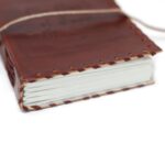 Leather Book of Thoughts with Wrap Notebook (6x4") - Image 3