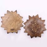 Engraved and Brass Zodiac Sign Incense Burner - Sun - Image 6