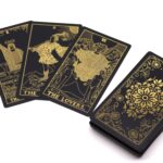 Gold Foil Tarot Set with Book - Gift Box - Image 3