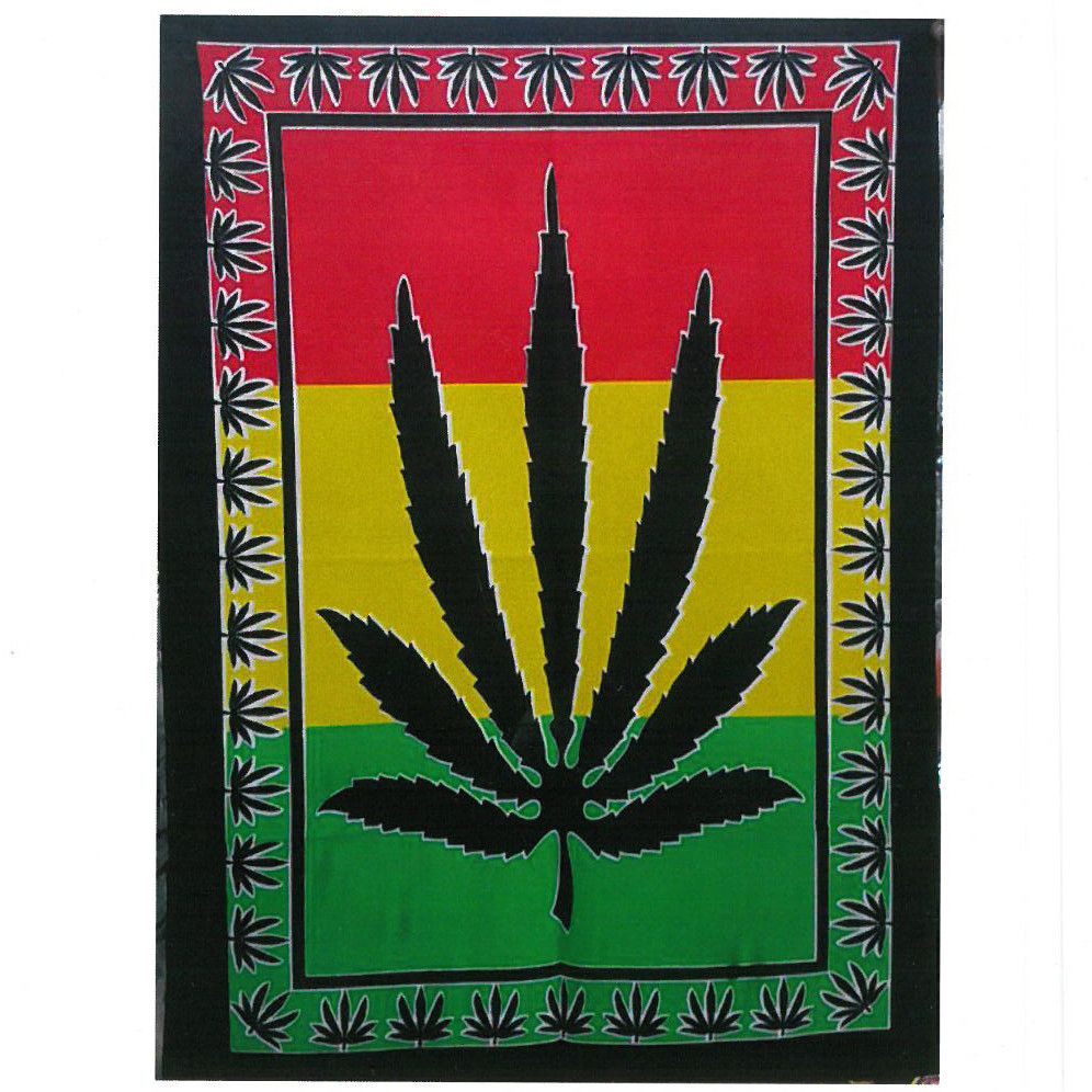 bG9jYWw6Ly9tZWRpYS85UC9DRS82MFIzMEMxRzZNVEtDRTlQL2Y0NzQyMTJmLmpwZWc-1.jpg Cotton Wall Art - Herbal Leaf - Image 1