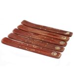 Brass Inlaid Ashcatcher - Mango Wood - Image 3