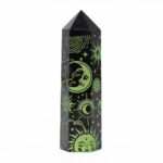 Black Obsidian Point - Mystic Story - Forest Green - Image 2