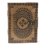 Leather Blue Mandala Notebook (7x5") - Image 4