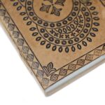 Leather Blue Mandala Notebook (7x5") - Image 5