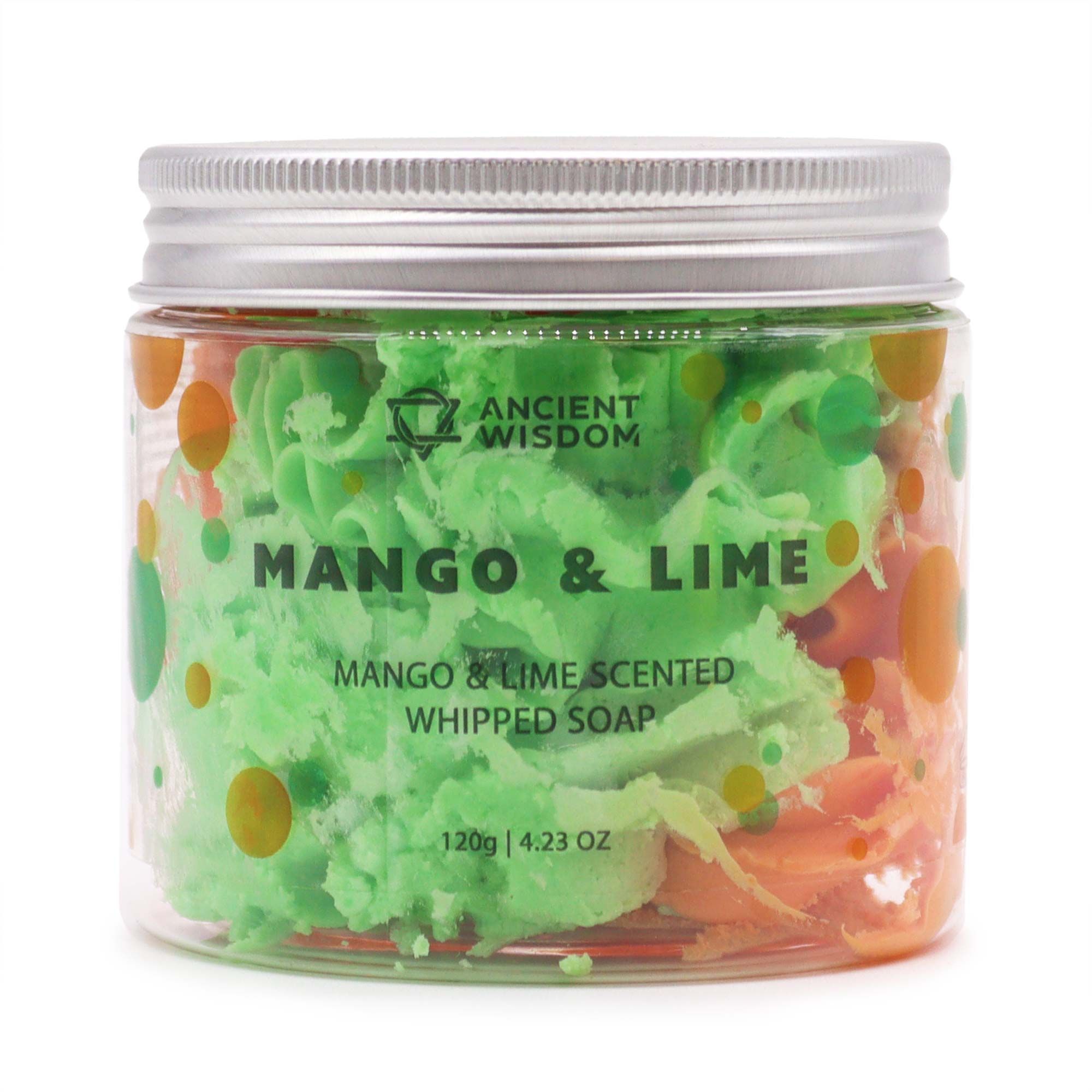 bG9jYWw6Ly9tZWRpYS85Uy9FRC82MFIzMEMxRzZSVzNFRDlTL2RmMGMyMThjLmpwZWc-2.jpg Mango & Lime Whipped Soap 120g - Image 1