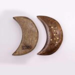 Engraved and Brass Zodiac Sign Incense Burner - Moon - Image 14