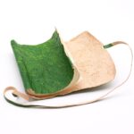 Rolled Leather Travel Notebook - 96 pages - Green  21x15cm - Image 2