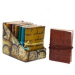 Mini Assorted Leather Notebook (4x3") - 1 piece - Image 5
