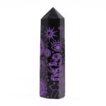Black Obsidian Point - Mystic Story - Deep Purple - Image 4