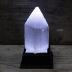 Selenite Pencil Point Tower - 10 cm - Image 2