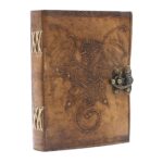 Leather Dragon Notebook (6x8")