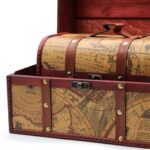 Old Map Chest - Set of 3 - Image 3