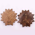 Engraved and Brass Zodiac Sign Incense Burner - Sun - Image 13