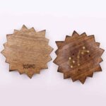 Engraved and Brass Zodiac Sign Incense Burner - Sun - Image 15