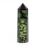 Black Obsidian Point - Mystic Story - Forest Green - Image 4