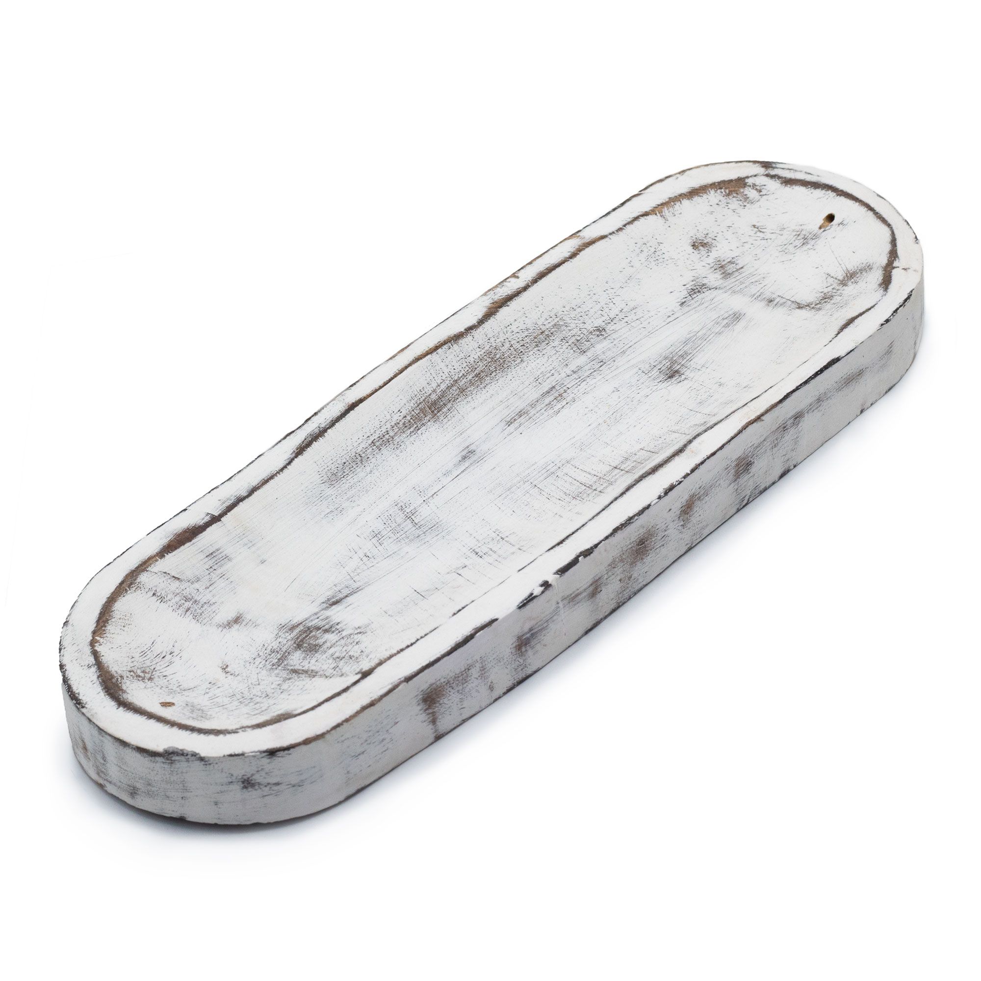 bG9jYWw6Ly9tZWRpYS9IRy8wRC82MFIzMEMxRzZXVDMwREhHL2IzOWUzNTkzLmpwZWc-2.jpg Large Incense Tray 30x10cm - Classic Whitewash - Image 1
