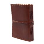 Leather Book of Thoughts with Wrap Notebook (6x4") - Image 6