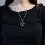 Tree of Life Gemstone Necklace - Black Onyx - Image 2