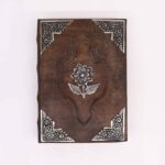 Heafty Red Tan Book - Zinc Rose Decor - 200 Deckle Edges Pages - 26x18cm - Image 2