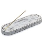 Large Incense Tray 30x10cm - Classic Whitewash - Image 2