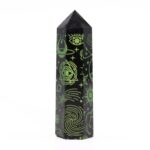 Black Obsidian Point - Mystic Story - Forest Green - Image 6