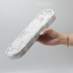 Large Incense Tray 30x10cm - Classic Whitewash - Image 3