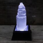 Natural Selenite Tower - 10 cm - Image 3