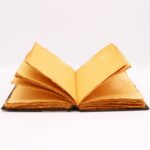 Heafty Red Tan Book - Zinc Rose Decor - 200 Deckle Edges Pages - 26x18cm - Image 4