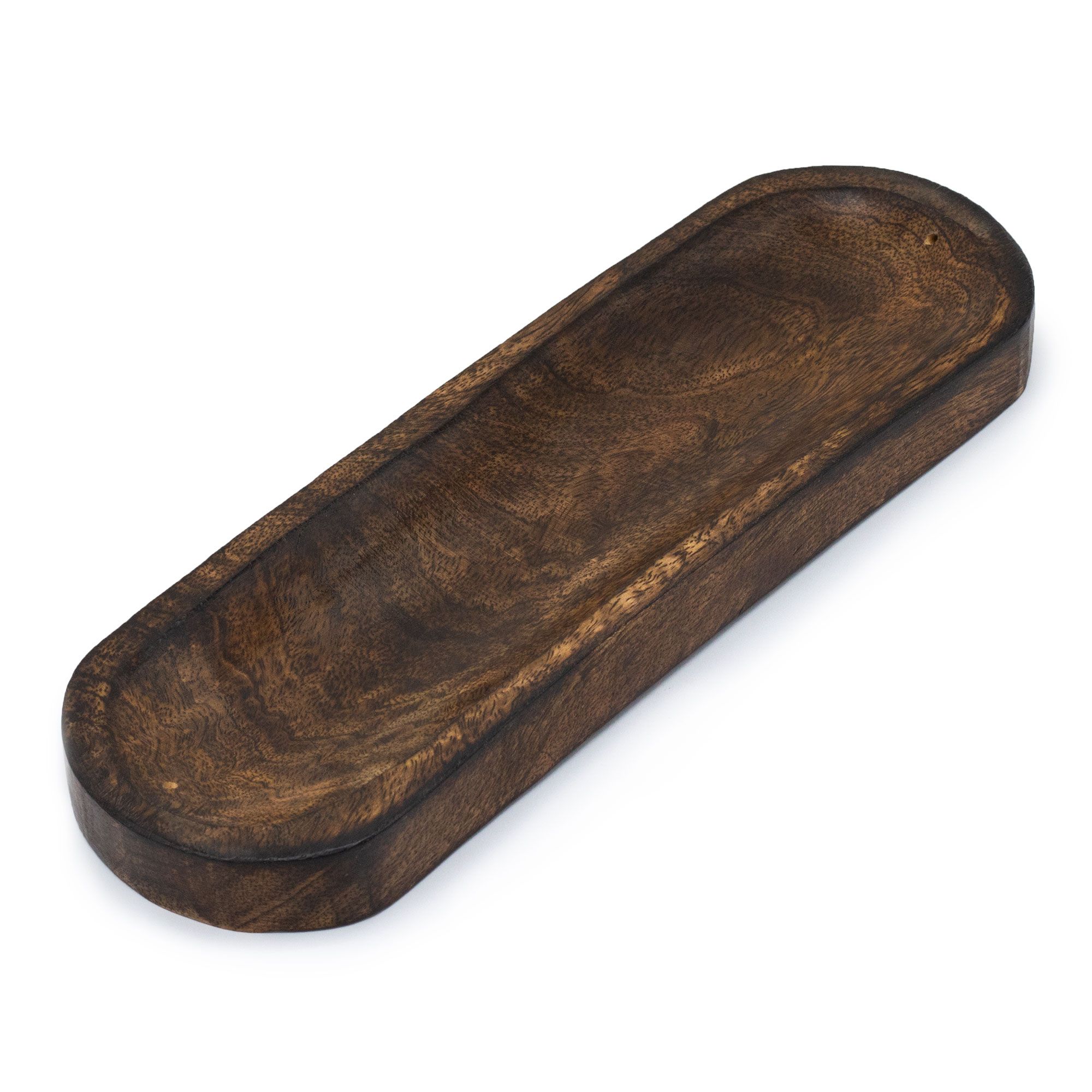 bG9jYWw6Ly9tZWRpYS9ISy8wRC82MFIzMEMxRzZXVDMwREhLLzY4Zjc4NjJmLmpwZWc-1.jpg Large Incense Tray 30x10cm - Classic Mango Wood - Image 1