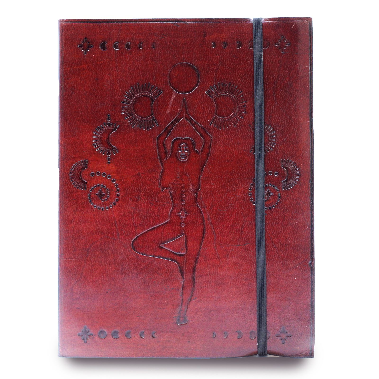 bG9jYWw6Ly9tZWRpYS9ITS8yQy82MFIzMEMxRzZSVDMyQ0hNLzM4NGU5YzUwLmpwZWc-4.jpg Medium Notebook with strap - Cosmic Goddess - Image 1