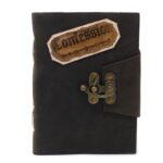 Leather Black Confessions with Lock Notebook (7x5") - Image 5