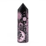 Black Obsidian Point - Mystic Story - Rose Pink - Image 3