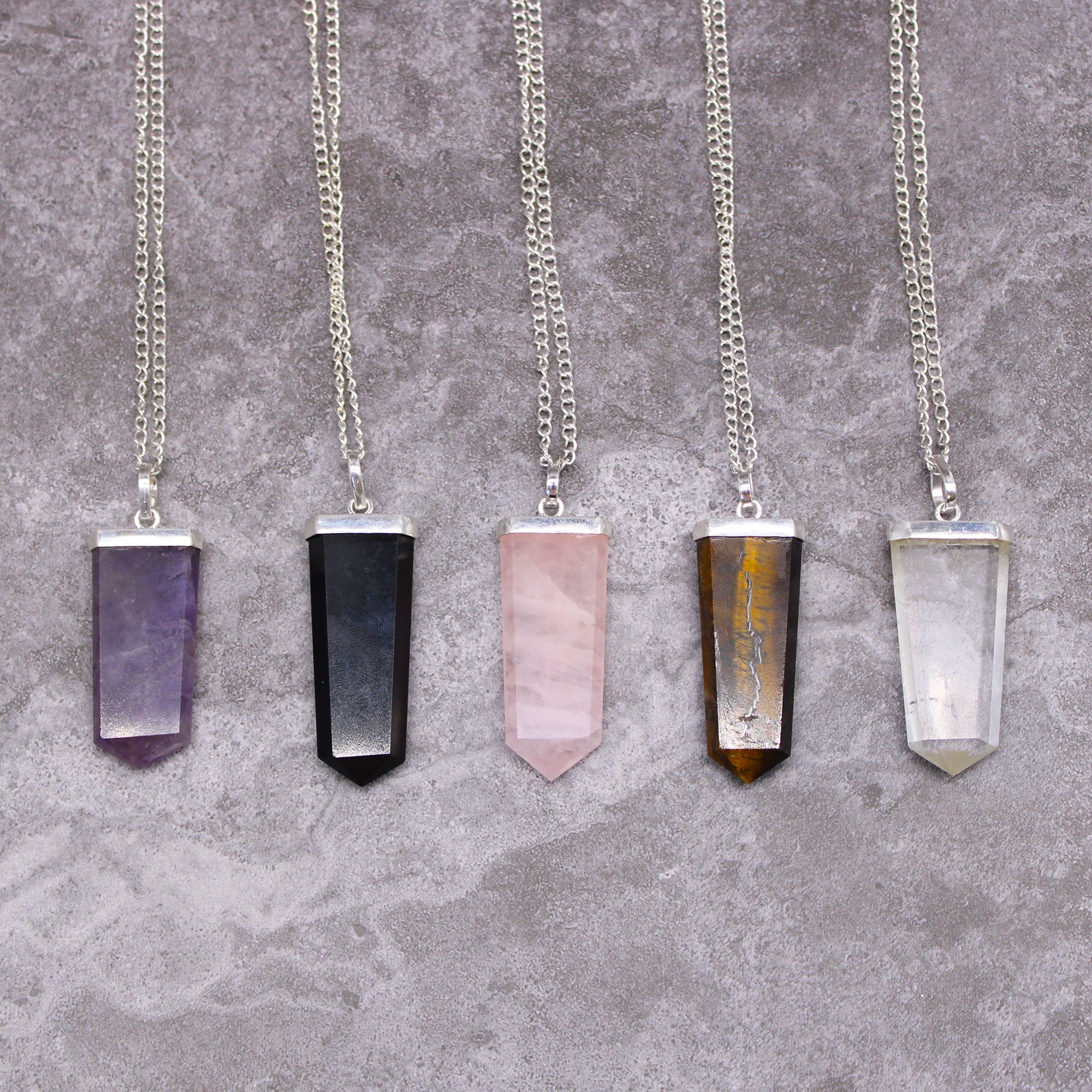 bG9jYWw6Ly9tZWRpYS9IUS9KQy82MFIzMEMxRzZSUktKQ0hRL2JiNmJiYWEwLmpwZWc-17.jpg Gemstone Flat Pencil Pendant - Amethyst - Image 1