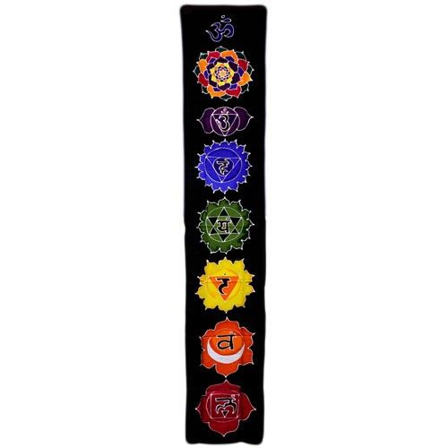 bG9jYWw6Ly9tZWRpYS9IUi82RC82MFIzMEMxRzZDVjM2REhSL2FiNDM5MDkxLmpwZWc-1.jpg Chakra Drop Banner - Midnight 183x35cm - Image 1