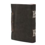 Leather Black Confessions with Lock Notebook (7x5") - Image 7