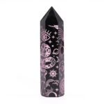 Black Obsidian Point - Mystic Story - Rose Pink - Image 5
