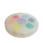 Small Charging Plate 8cm - Chakra Design - colour - Image 3